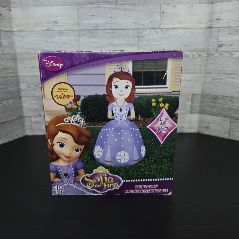 Disney Princess Sofia The First Light Up LED Airblown Inflatable - 3.5 ft TESTED
